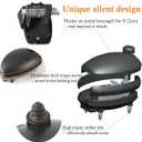 HITOP 3W 80GPH Adjustable Aquarium Air Pump, Upgrade Quiet Oxygen Pump, Powerful Air Aerator for Fish Tank up to 120 Gallon