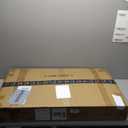 13 Gallons Tilt Out Trash Can Cabinet, Wooden Free Standing Kichen Waste Bin Recycling Cabinet Hidden Trash Cabinet (White)