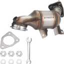 QYNQYN Front Catalytic Converter Kit Fit For Gasket Kit Direct-Fit Compatible with Chevy Cruze 2011-2016, Sonic 2012-2020, Trax 2013-2021 & Buick Encore 2013-2021 L4 1.4L Replace 644075(EPA Compliant)