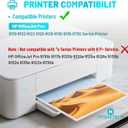 936XL Ink Cartridges Combo Pack Replacement for HP 936XL Ink Cartridges 936e 936 Ink Cartridges for HP Printers OfficeJet Pro 9110 9120 9122 9125 9128 9130 9135 9730