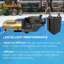 W3SP2615X20 Single Speed 2 HP 115/230V Super Pool Pump Replacement for Hayward SP2615X20 Super Inground Pool Pump for In-Ground Swimming Pools and Spas
