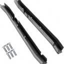 ECOTRIC Center Skid Plate Frame Rust Repair Compatible with 1997-2002 Jeep Wrangler TJ (1 Pair of Rear Trail Arm Skid Plates)