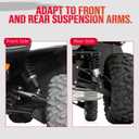KEMIMOTO UTV Lift Kit, 2" 2 Inch Lift Kit Compatible with Can Am Defender HD5/ HD8/ HD10/ XMR 500 800 1000 2016-2023
