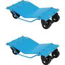 Wheel Dolly Set of 2, 4000LBS Capacity Car Dolly Wheels,Heavy Duty Vehicle Dolly with 360Rotational Wheel for Moving Cart Moving Cars, Trucks, Trailers, Motorcycles,Blue