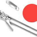 Orangaroos Jar Opener for Weak Hands - Removes Tight Jar Lid for Seniors with Arthritis - Adjustable Jar Opener - Multi Opener Set with Jar Opener Gripper Pad and Bottle Opener Keychain