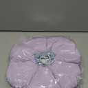 Cat Cone Collar, Cute Waterproof Cat Recovery Collar,  Anti-Bite Lick Wound Healing Safety Elizabethan e Collar for Cats, Purple Flower All-Season Style