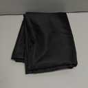 Black Square Tablecloths 60x60 Inch - Fabric Table Cloth for Square or Round Tables, Washable Polyester Table Cover for Dinner, Holiday Party, Decorative Display Tables