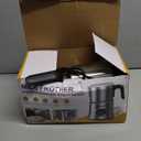 l
5 in 1 Electric Milk Frother: 16.9oz/500ml Large Capacity Dishwasher Safe Milk Steamer for Hot & Cold Milk Froth - Automatic Milk Frother & Warmer for Latte, Cappuccinos, Macchiato, Hot Chocolate