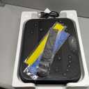 Shake Plate, Vibration Plate Exercise Machine for Lymphatic Drainage, 400 Lbs Capacity Whole Body Vibrating Plate Workout with Fitness Resistance Bands, Max Vibrating Frequency 250/Min for Weight Loss