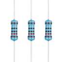 100pcs 120 ohm Resistor 1/2w (0.5Watt) 1% Tolerance Metal Film Fixed Resistor, Multiple Values of Resistance Optional