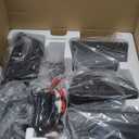 Goldwood Bluetooth 5.1 Surround Sound Home Theater Speaker System with LED Display, FM Tuner, USB/SD Inputs - 6-Piece Set with Remote Control, Black