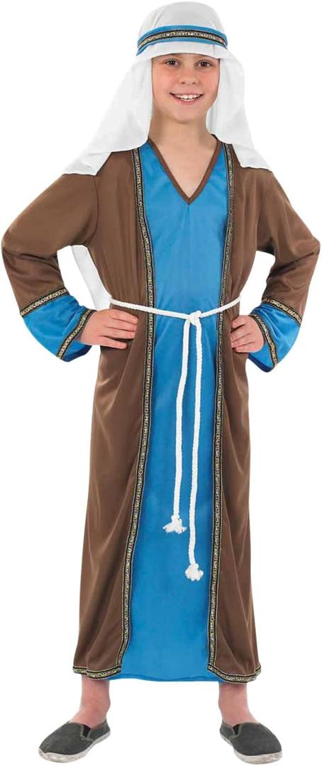 fun shack Kids Joseph Costume Kids, Boys Joseph Costume For Boys, St Joseph Costume for Kids, Saint Joseph Costume Kids (Medium)