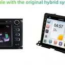 6+128GB Qualcomm Android 14 Car Stereo for Toyota Highlander 2014-2019 with Wireless Carplay Android Auto, 10.1 inch Aftermarket Octa Core GPS Navigation Radio with WiFi BT SWC + Backup Camera MIC