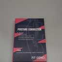 Fit Geno Posture Corrector for Women Invisilite: Invisible Lightweight Back Brace for Neck Shoulder & Upper Back Pain Relief - Improve Posture Correct Hunchback Slouching Under Clothes Large (L (Under Bust 32"- 38"), Beige)