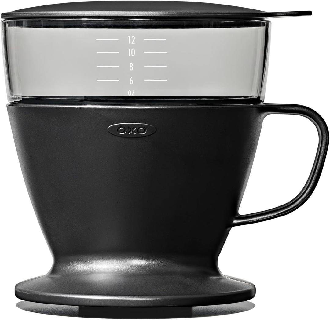 OXO Brew Pour Over Coffee Maker with Water Tank Matte Black