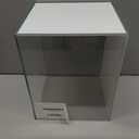 BEGONDIS Rimless Low Iron, Glass Aquarium Tank 5mm Thickness Standard Jointed (7.8" L × 8.6" W × 11" H)