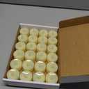 Amagic 24 Pack Battery Operated Tea Lights Candles, Fake Tealights Candles, Flameless LED Tea Lights for Halloween, Wedding, Votive, Festival, Table Decor(24 Pack, Warm White)