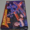 3 Pack Airplane Launcher Toy with Glowing Eyes & Web-Pattern Wings,2 Flight Modes Outdoor Games for Kids,Boys Toys Age 3-12,Birthday Gifts for 3 4 5 6 7 8 9 10 11 12 Year Old,Kids Gift(Red&Blue&Black)