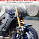 Radiator Grille Guard Protection Cover for Yamaha MT09, Black Radiator Protector Cover Tank Protection Mesh for Yamaha MT-09 MT09 SP MT09SP MT 09SP 2021-2024