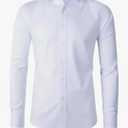 Beninos Men's Dress Shirts Casual Long Sleeve Button Down Shirt. Small