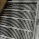 Howeall 16"W x 16"H [Duct Opening Size] Steel Return Air Filter Grille - Removable Face/Door for 1 inch Filters -HVAC Vent Cover Grill - White [Outer Dimensions: 18 5/8"W X 18 5/8"H]
