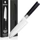 Babish High-Carbon 1.4116 German Steel Cutlery, 6.5" Santoku Kitchen Knife