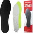Carbon Fiber Insoles, Carbon Fiber Foot Plate 1 PC Rigid Shoe Insert Support Turf Toe, Foot Fractures, Morton Extension, Hallux Rigidus and Limitus - Alternative to Post Op Shoe, Women 9/9.5 Size, Men 8/8.5 Size