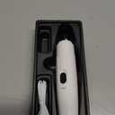 LuckyTail Pet Nail Grinder for Dogs and Cats - Super Quiet and Low Vibration Electric Dog Nail Grinder with 2 LED Lights - USB Rechargeable and Cordless - 2 Speeds - Small to Large Pets (White)