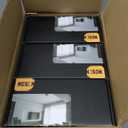 NCSEN 6 Pack Gold Door Knobs for Privacy, Brass Door Knob Interior for Bath & Bedroom with Turn Lock