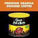 Chock Full o' Nuts Dark & Bold Ground Coffee  Premium Beans in Recyclable Steel Can  Rich Flavor & Aroma, Dark Roast  Perfect for Drip, Pour-Over, Percolator  23 Oz Can