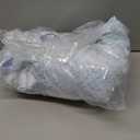 Little Giraffe Honeycomb Baby Blanket 29" x 35", Blue