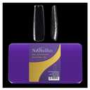 3 x NABulous Soft Gel Square Shaped Gel Nail Tips XL Length - Durable Full Cover Nail Tips - Made From Real Soft Gel, 10 Sizes, 500 Pieces - Easy To Remove (Square XL)