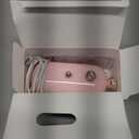 Portable Mini Humidifier, 300ml Cute Train Small Humidifier, Cool Mist Diffuser for Desktop / Office / Bedroom, Ultra Quiet, LED Light Function, USB Charge, Auto Shut Off (Pink)