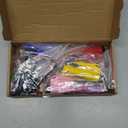 JINRUITOP 16Pcs Car Window Breaker Key Chains, Portable 3 in 1 Glass Breaker/Seat Belt Cutter/Survival Whistle, Safety Emergency Escape Tools, Multifunctional Car Accessories for All Vehicles