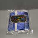 Decor365 Blue Fringe Curtains Blue Party Decorations Blue Circle Garlands Streamers Banner Backdrp for Wedding Graduation Bridal Shower Bachelorette Ramadan Birthday Party Supplies