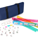 American Mahjong Set – 166 Tiles with Navy Blue Carrying Bag