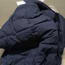 Amazon Essentials Women's Oversized Long Puffer Jacket (in Plus Size) (Large, Navy)
