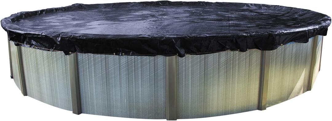 In The Swim 24 Foot Round Pool Value Winter Cover for Above Ground Pools
