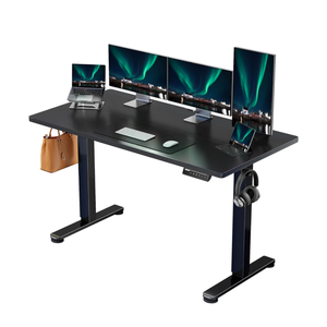 ErGear Electric Standing Desk, 55‘’x28‘’ Height Adjustable Sit Stand up Desk, 4 Memory Computer Home Office Desk Standing Table with Splice Board (Black) ErGear Electric Standing Desk, 55‘’x28‘’ Height Adjustable Sit Stand up Desk, 4 Memory Computer Home Office Desk Standing Table with Splice Board (Black)
