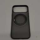 TORRAS 360 Magnetic Stand for iPhone 17 Pro Max Case, [Fit for MagSafe] [4X MilitaryGrade Protection] Slim Case for iPhone 17 Pro Max 6.9", Translucent Obsidian Black, Ostand O3 Fitness Series