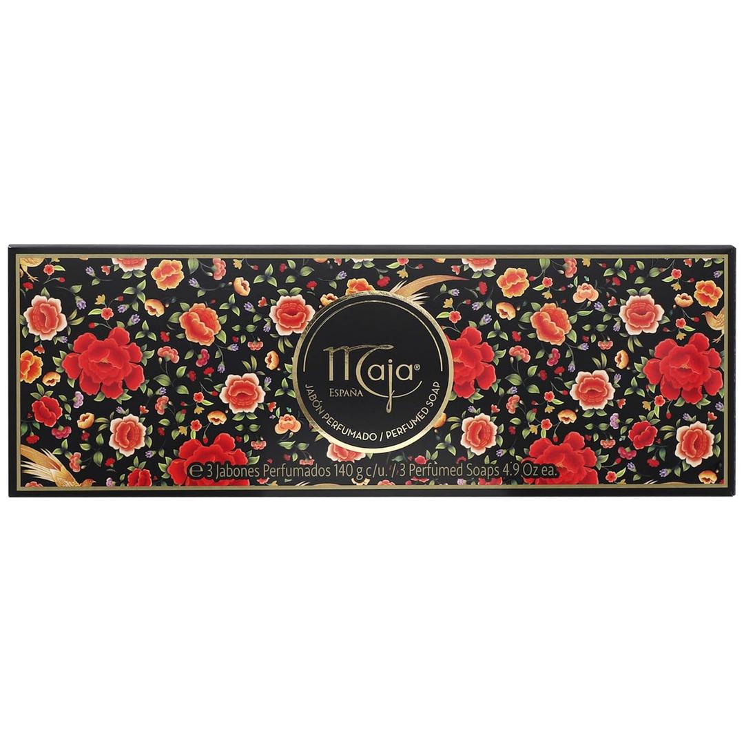 Maja soaps classic set of 3 Soaps140g/ 4.9 Oz Each. The Scent that seduces the world. (14.7 Ounce (Pack of 1))