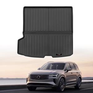 Custom for 2016-2026 Volvo XC90 Cargo Mats Trunk Liner Behind 2nd Row All Weather TPE Protection Mat Accessories (for 2016-2026 Volvo XC90)