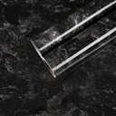 CHIHUT Wide 24"x160" Light Black Marble Countertop Peel and Stick Waterproof Removable Marble Wallpaper for Bedroom Living Room Glossy Modern Decorative Vinyl Countertop Contact Paper for Furniture