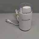 Proctor Silex Electric Coffee Grinder for Beans, Spices and More, Stainless Steel Blades, 12 Cups, White