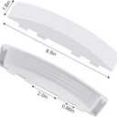 2 Pack WE01X30378 Dryer Door Handle for GE Dryer Replacement Parts for WE01X30378 WE1M1068 WE01X25878