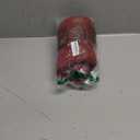 Dremisland Christmas Tree Skirt, Knitted Snowflake and Xmas Tree Pattern Thick Heavy Yarn Knit for A Warm Xmas Holiday Decoration (48inch/122cm, Red)