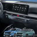 2PCS Car Screen Protector for 2024 2025 Kia Sorento LX/S/EX/X-Line EX/SX/X-Line SX/X-Line SX Prestige/X-Pro SX Prestige Accessories Dashboard Nano Screen Protector Anti-Glare