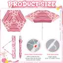 Dansydaisy Beach Umbrella for Water Table, Picnic Table Shade, 47 Inch Replacement Portable Outdoor Umbrella, UV Protection for Sand Play Camping Patio Garden, Tables Not Included
