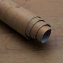 Boobest Large Size 48"x196" Brown Wood Wallpaper Peel and Stick Wood Grain Contact Paper Waterproof Removable Self Adhesive Dark Faux Wood Wallpaper for Bedroom Bathroom Living Room Classroom Walls