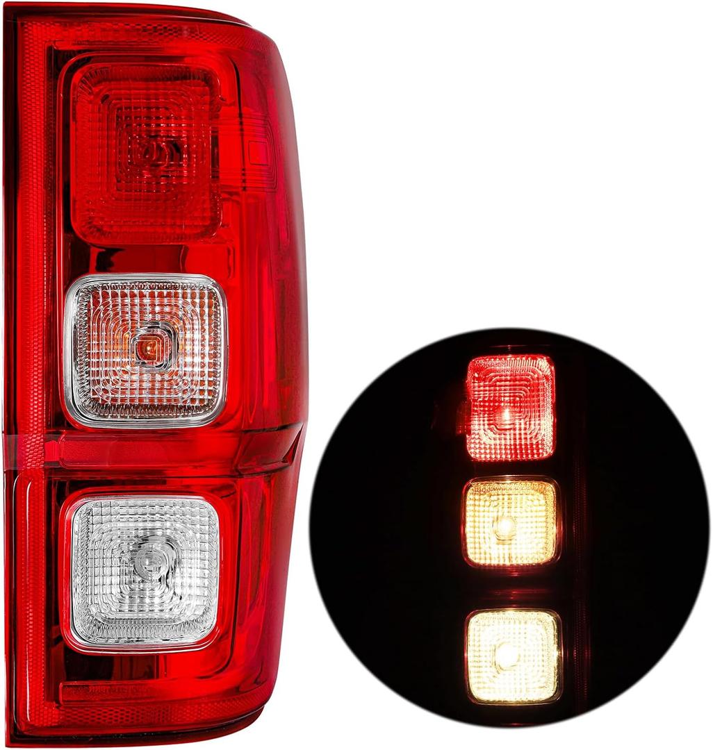 Right Tail Light Compatible With Ford Ranger XL XLT 2019-2023 2019 2020 2021 2022 2023 Ford Ranger Rear Lamp Brake Stop Taillight with Bulbs Passenger Side Right Tail Light Compatible With Ford Ranger XL XLT 2019-2023 2019 2020 2021 2022 2023 Ford Ranger Rear Lamp Brake Stop Taillight with Bulbs Passenger Side